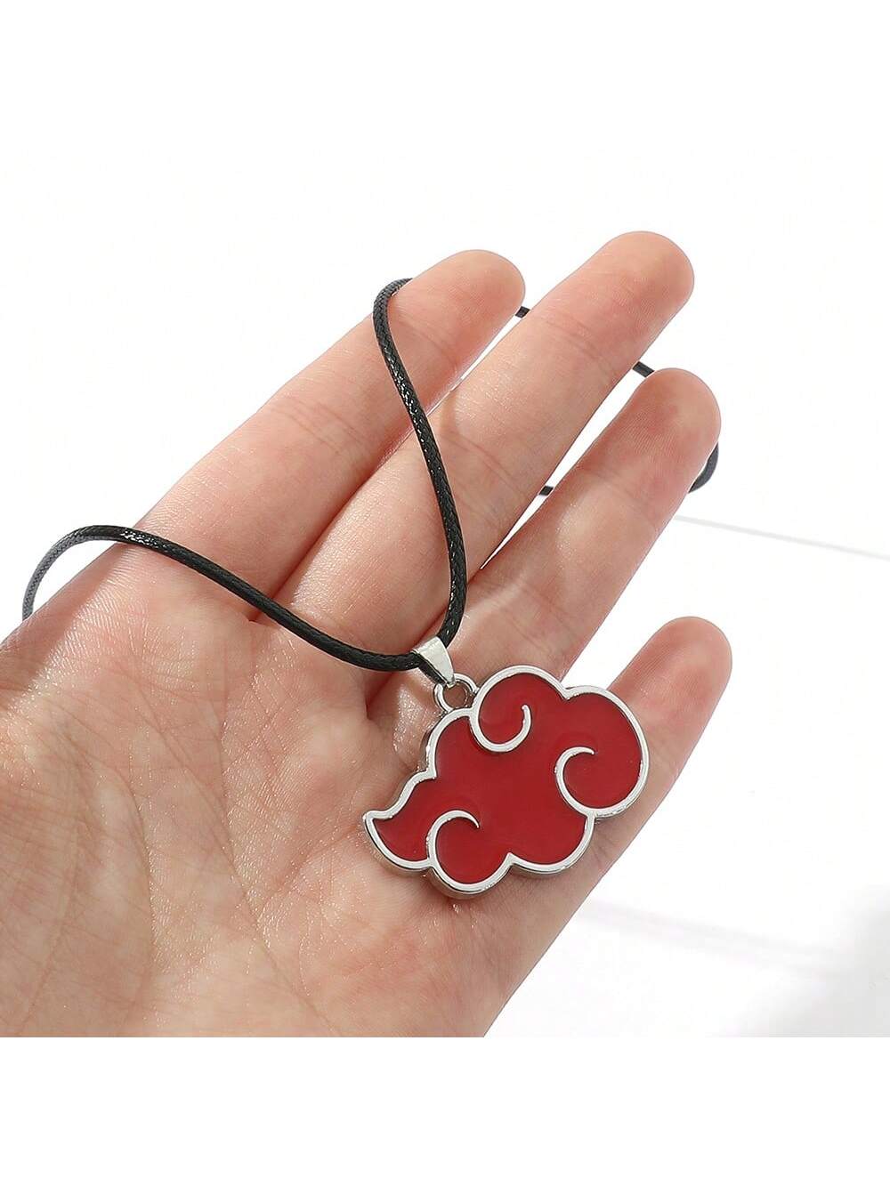 1pc Personalized Fashion Hot-Blooded Cartoon Anime Naruto Metal Pendant Necklace, Hip-Hop Konoha Ninja Logo Necklace, Suitable For Daily Wear Or As A Gift