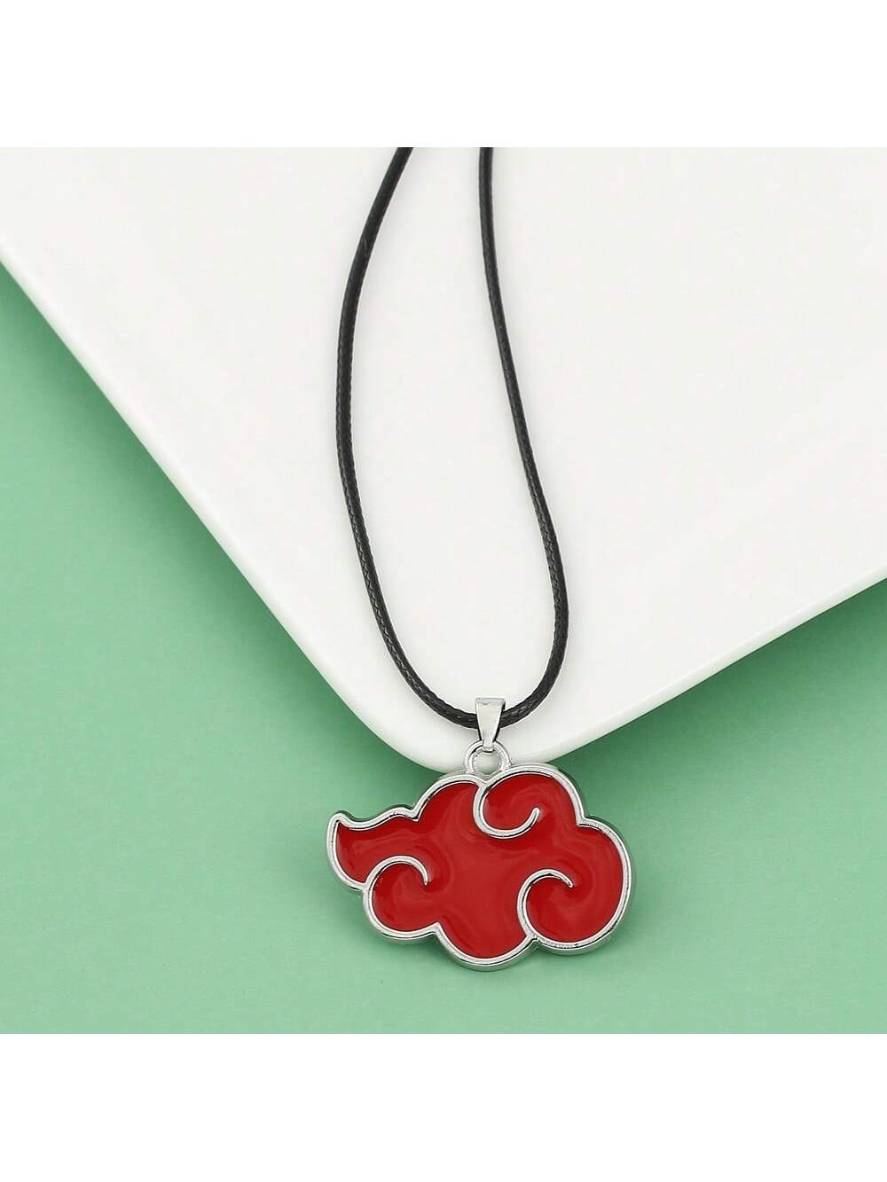 1pc Personalized Fashion Hot-Blooded Cartoon Anime Naruto Metal Pendant Necklace, Hip-Hop Konoha Ninja Logo Necklace, Suitable For Daily Wear Or As A Gift