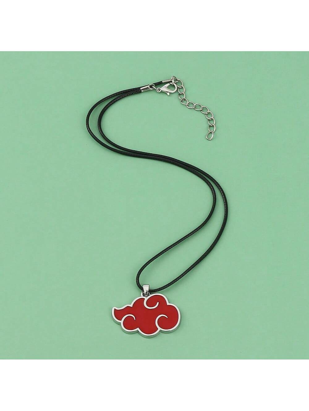 1pc Personalized Fashion Hot-Blooded Cartoon Anime Naruto Metal Pendant Necklace, Hip-Hop Konoha Ninja Logo Necklace, Suitable For Daily Wear Or As A Gift