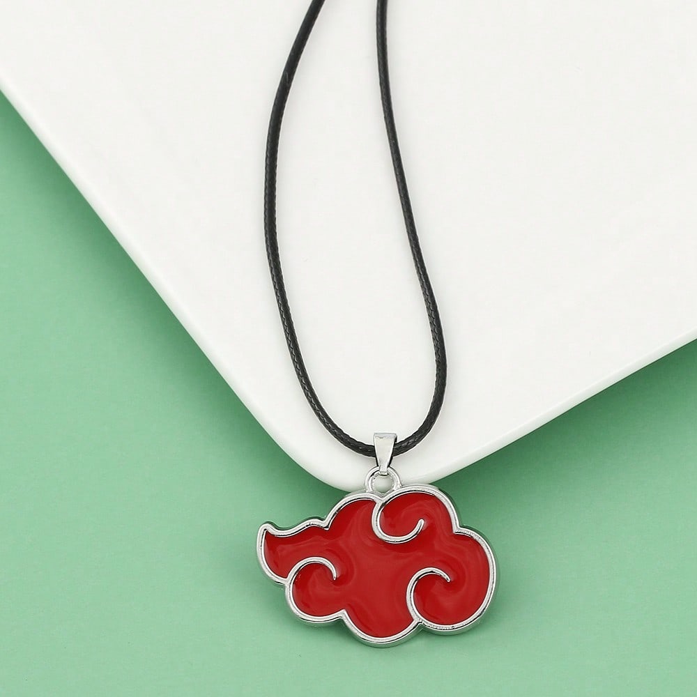 1pc Personalized Fashion Hot-Blooded Cartoon Anime Naruto Metal Pendant Necklace, Hip-Hop Konoha Ninja Logo Necklace, Suitable For Daily Wear Or As A Gift