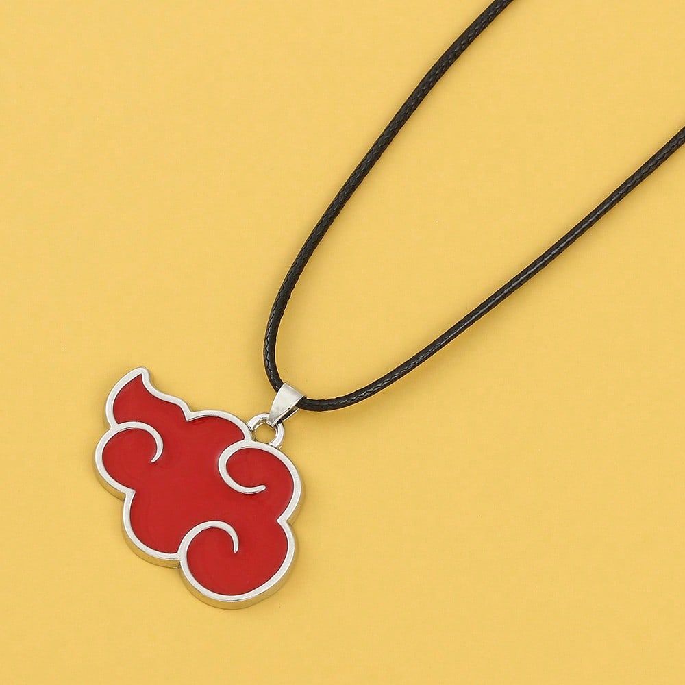 1pc Personalized Fashion Hot-Blooded Cartoon Anime Naruto Metal Pendant Necklace, Hip-Hop Konoha Ninja Logo Necklace, Suitable For Daily Wear Or As A Gift