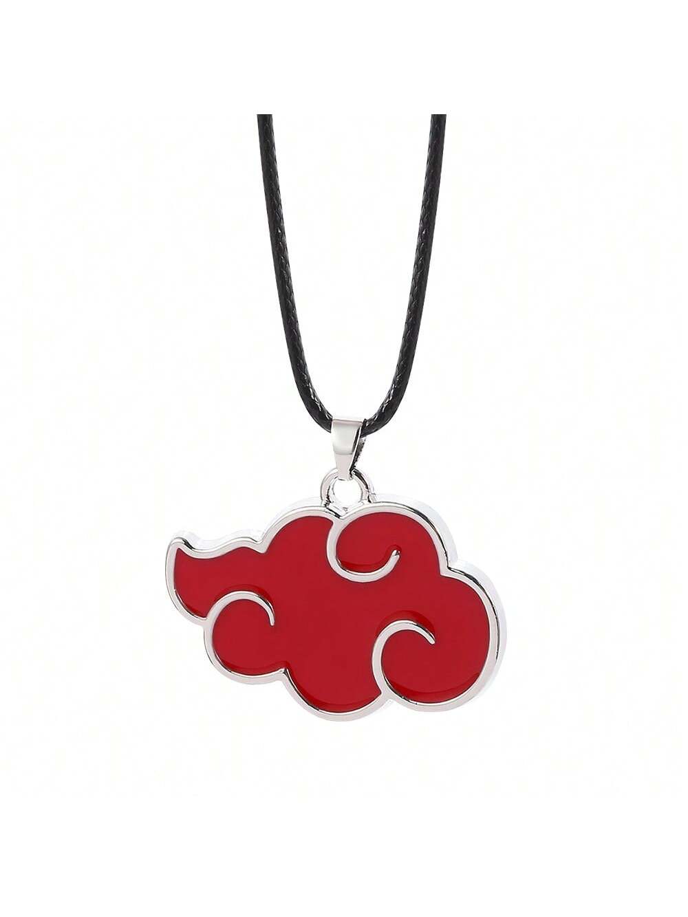 1pc Personalized Fashion Hot-Blooded Cartoon Anime Naruto Metal Pendant Necklace, Hip-Hop Konoha Ninja Logo Necklace, Suitable For Daily Wear Or As A Gift