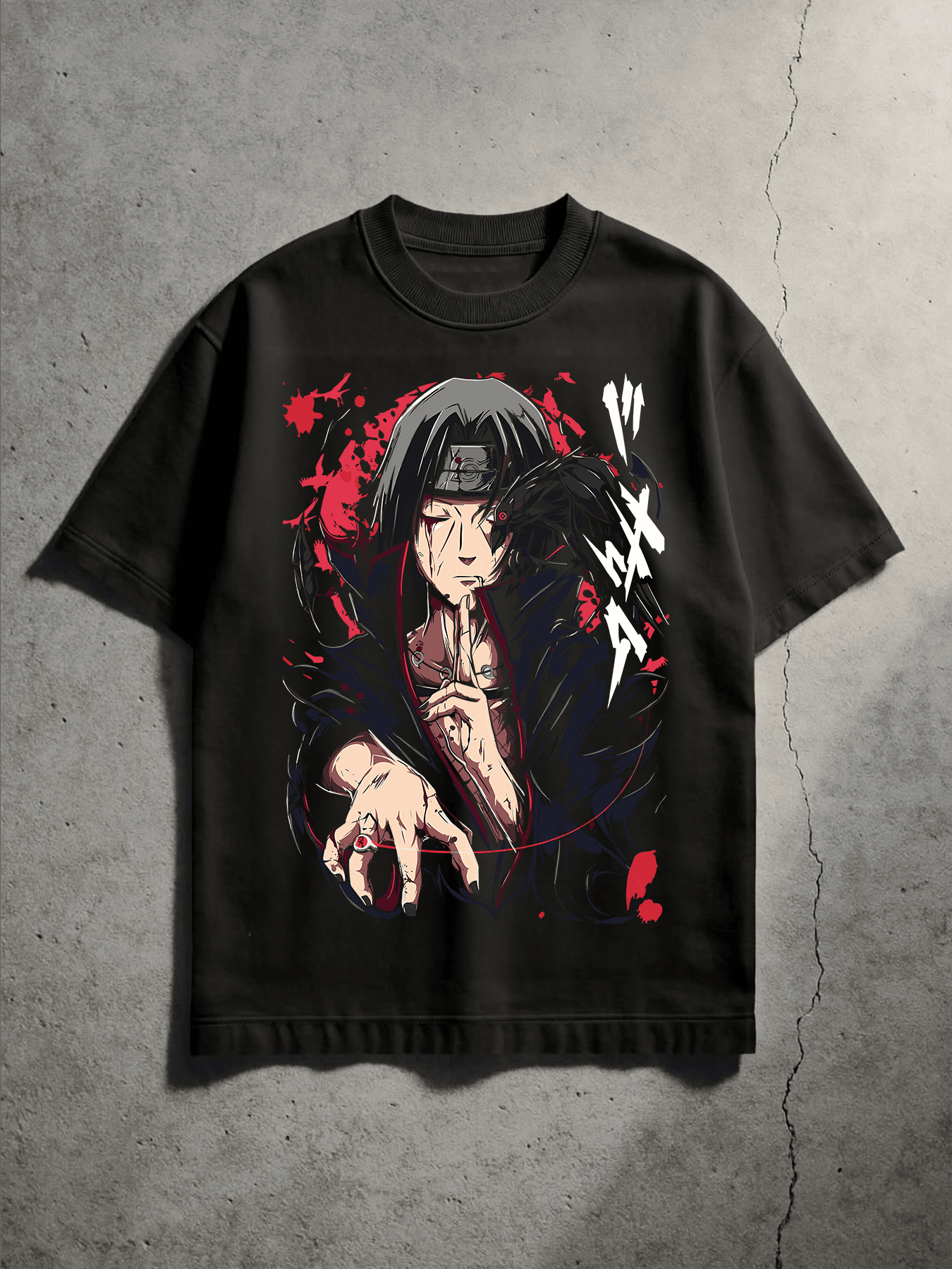 Men's Quick - Dry Outdoor Anime Print Sports T - Shirt