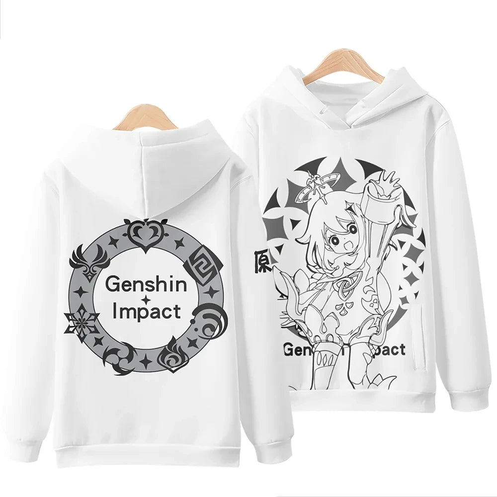 Genshin Impact 3D Printing Men/Women Autumn Fashion Game Hoodies Sweatshirt Long Sleeves Pollover